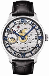 Tissot Watches : T099.405.16.418.00 Mechanical Hand Wind Black Leather Men Watch