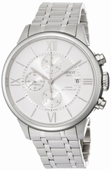 Tissot Watches : T099.427.11.038.00 Silver Dial Stainless Steel Band Men Watch
