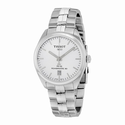 Tissot Watches : T101.407.11.031.00 Silver Dial Fixed Stainless Steel Band Men Watch