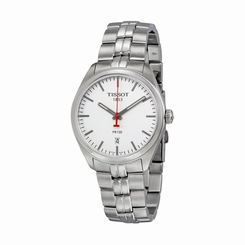 Tissot Watches : T101.410.11.031.01 Silver Dial Stainless Steel Band Men Watch