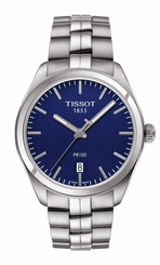 Tissot Watches : T101.410.11.041.00 Quartz Analog Date Stainless Steel Men Watch