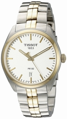 Tissot Watches : T101.410.22.031.00 Silver Dial Stainless Steel Band Men Watch