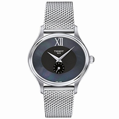 Tissot Watches : T103.310.11.123.00 Black Dial Fixed Stainless Steel Band Women Watch
