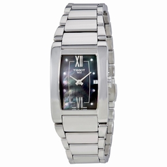 Tissot Watches : T105.309.11.126.00 Black Mother Of Pearl Quartz Women Watch