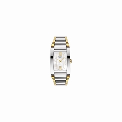 Tissot Watches : T105.309.22.116.00 White Mother Of Pearl Dial Fixed Stainless Steel Band Women Watch