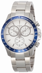 Tissot Watches : T106.417.11.031.00 White Dial Stainless Steel Band Men Watch