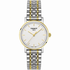 Tissot Watches : T109.210.22.031.00 White Dial Stainless Steel Band Women Watch