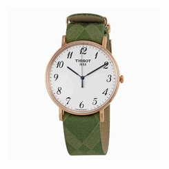 Tissot Watches : T109.610.38.032.00 White Dial Fixed Band Men Watch