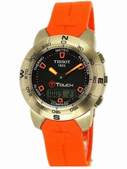 Tissot Watches : T33.7.598.59 Quartz Analog Digital Titanium Multifunction Men Watch