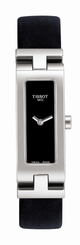 Tissot Watches : T58.1.225.50 Quartz Analog Rectangle Black Women Watch