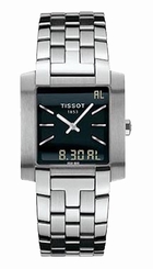 Tissot Watches : T60.1.588.51 Quartz Analog Digital Stainless Steel Men Watch