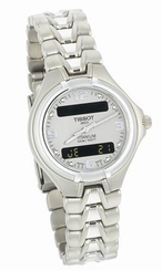 Tissot Watches : T65.7.188.31 Quartz Analog and Digital Titanium Women Watch