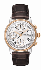 Tissot Watches : T71.1.467.13 Automatic Chronograph Date 18ct Rose Gold Bezel Limited Edition Men Watch