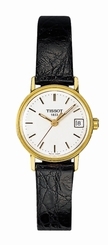 Tissot Watches : T71.3.106.31 Quartz 18ct Gold Date Women Watch
