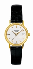 Tissot Watches : T71.3.115.31 Quartz 18ct Gold Date Women Watch