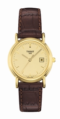 Tissot Watches : T71.3.129.21 Quartz 18ct Gold Date Women Watch