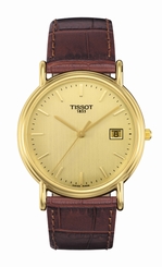 Tissot Watches : T71.3.429.21 Quartz 18ct Gold Date Men Watch