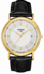 Tissot Watches : T71.3.429.61 Quartz 18ct Gold Date Women Watch