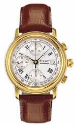 Tissot Watches : T71.3.435.33 Automatic Chronograph Date 18ct Gold Men Watch