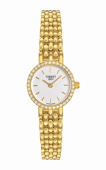 Tissot Watches : T74.3.112.11 Quartz Analog 18ct Gold and Diamond Women Watch