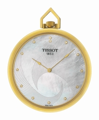 Tissot Watches : T82.4.502.76 Quartz Mother of Pearl Dial Brass Unisex Watch