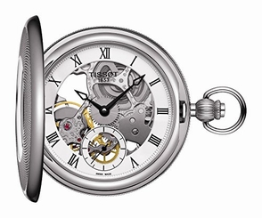 Tissot Watches : T859.405.19.273.00 Mechanical Skeleton Stainless Steel Men Watch