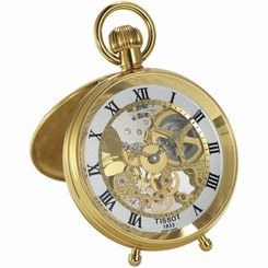 Tissot Watches : T86.4.701.23 Mechanical Hand-wind Skeletal Unisex Watch