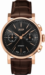 Tissot Watches : T904.432.76.051.00 Automatic Heritage 2009 18ct Rose Gold Men Watch