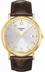 Tissot Watches : T907.410.16.033.00 Quartz Roman Numerals Date Men Watch