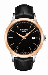 Tissot Watches : T912.410.46.051.00 Quartz Analog Date Black Men Watch
