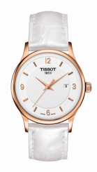 Tissot Watches : T914.210.46.017.00 Quartz Analog Date White Women Watch