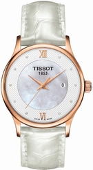 Tissot Watches : T914.210.76.116.00 Quartz Analog Date Roman Diamonds Women Watch