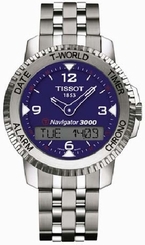 Tissot Watches : T96.1.488.42 Quartz Multi function Stainless Steel Men Watch