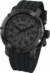 Tw Steel Watches : TW128 Quartz Chronograph Date 45mm Grandeur Tech Men Watch