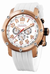 Tw Steel Watches : TW133 Quartz Chronograph Date 48mm Grandeur Tech Men Watch