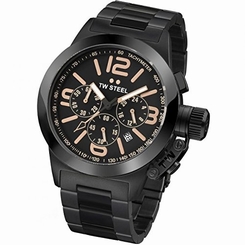 TW Steel Watches : TW312 Black Dial Calendar Women Watch