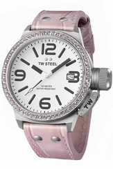 TW Steel Watches : TW36 Quartz Crystal Date 45mm Canteen Women Watch