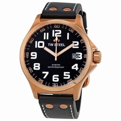 TW Steel Watches : TW416 Black Quartz Men Watch