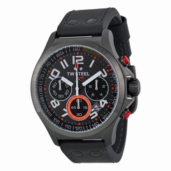 TW Steel Watches : TW430 Black Carbon Fiber Quartz Men Watch