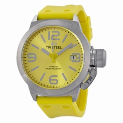 TW Steel Watches : TW520 Yellow Sunray Quartz Men Watch
