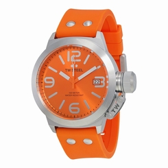 TW Steel Watches : TW530 Orange Sunray Quartz Men Watch