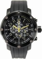 Tw Steel Watches : TW610 Quartz Chronograph Date 48mm Emerson Fittipaldi Edition Men Watch
