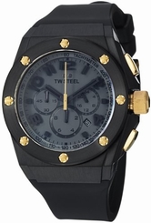 Tw Steel Watches : TW684 Quartz Chronograph Date 44mm Pilot Men Watch