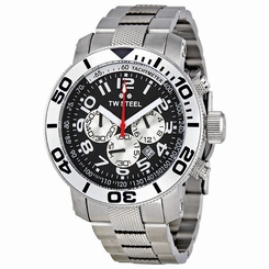 TW Steel Watches : TW70 Black Quartz Men Watch