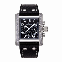 Tw Steel Watches : TW79 Quartz Diamonds Chronograph 37mm Goliath Women Watch