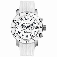 Tw Steel Watches : TW834 Quartz Chronograph Date 45mm Canteen Men Watch