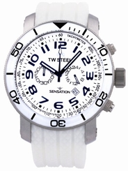 Tw Steel Watches : TW835 Quartz Chronograph Date 48mm Canteen Men Watch