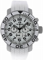 Tw Steel Watches : TW94 Quartz Chronograph Date 45mm Grandeur Diver Men Watch