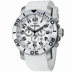Tw Steel Watches : TW95 Quartz Chronograph Date 48mm Grandeur Diver Men Watch