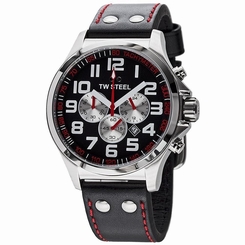 TW Steel Watches : TW-414 Black Dial Stop_watch Women Watch